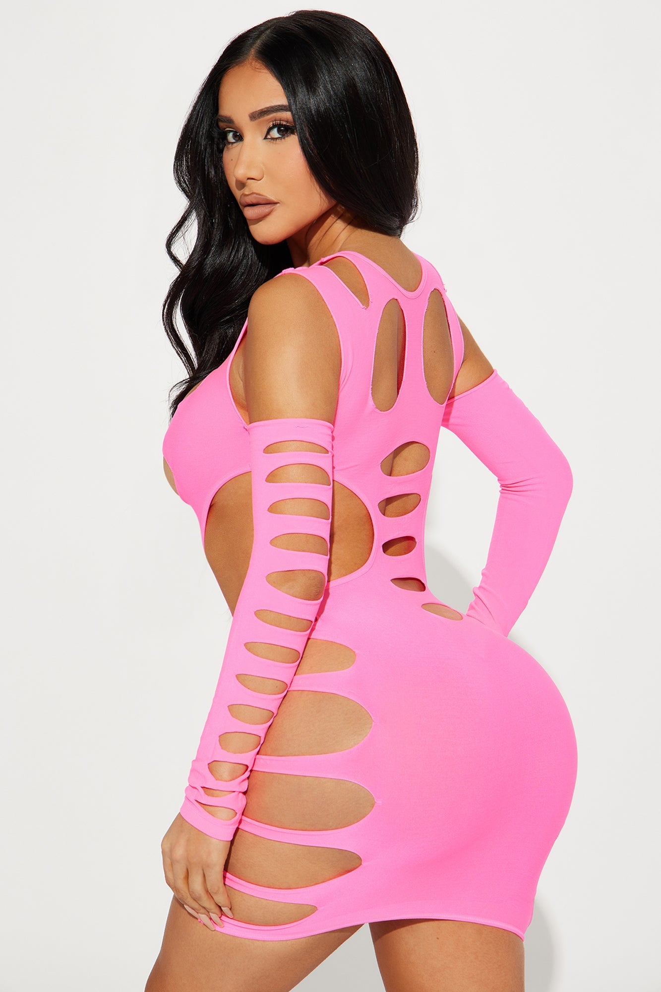 Bodystocking Tentazione di Mezzanotte - Rosa