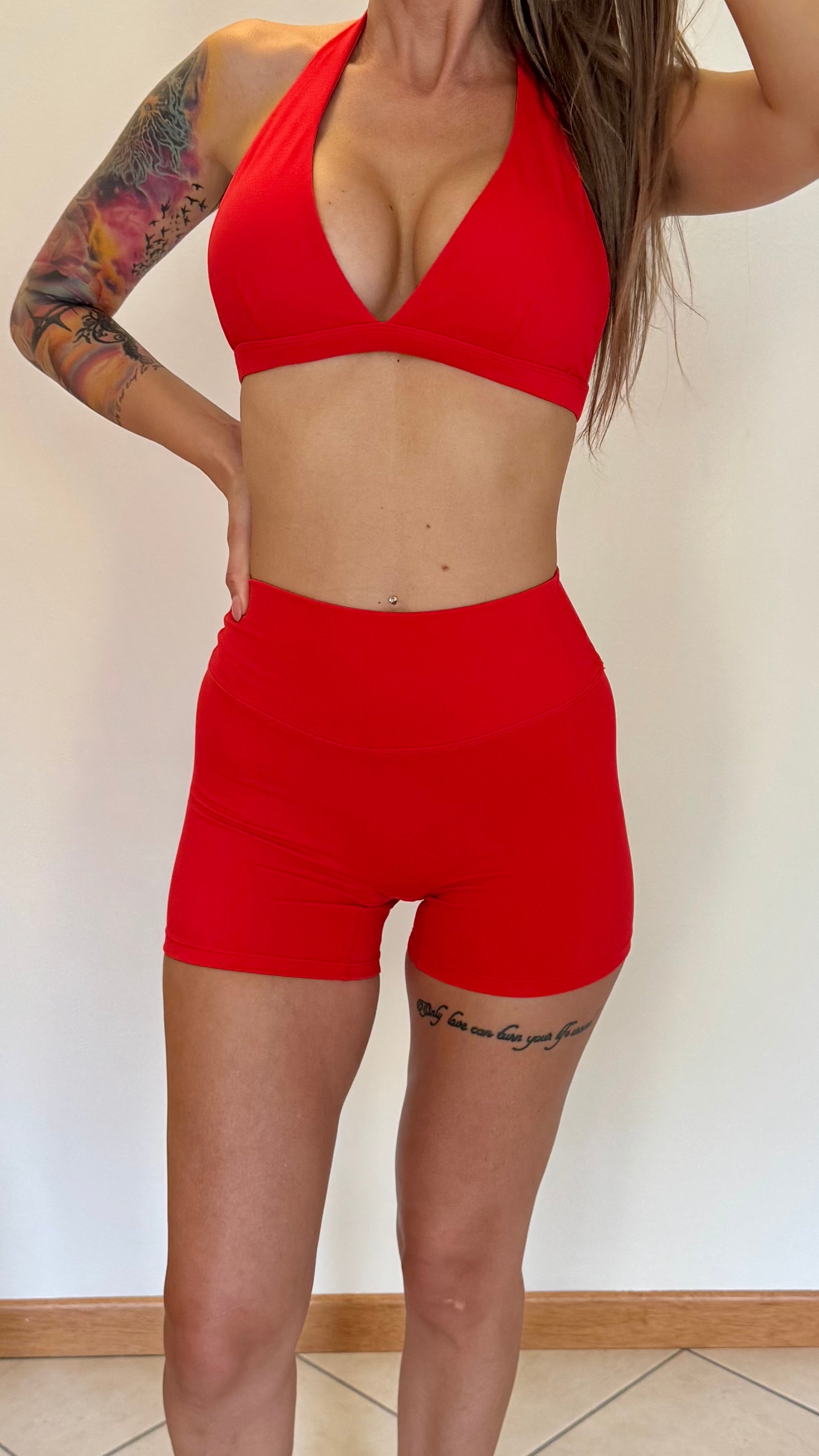 Set Victoria Top e Shorts modellanti