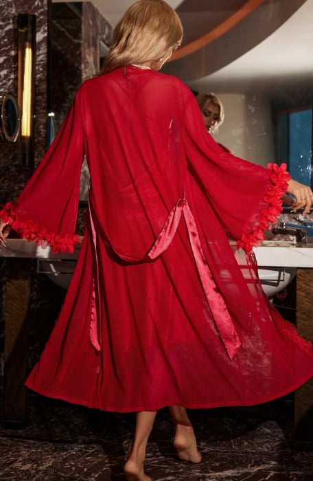 Set di Lingerie in Satin 2 Pezzi