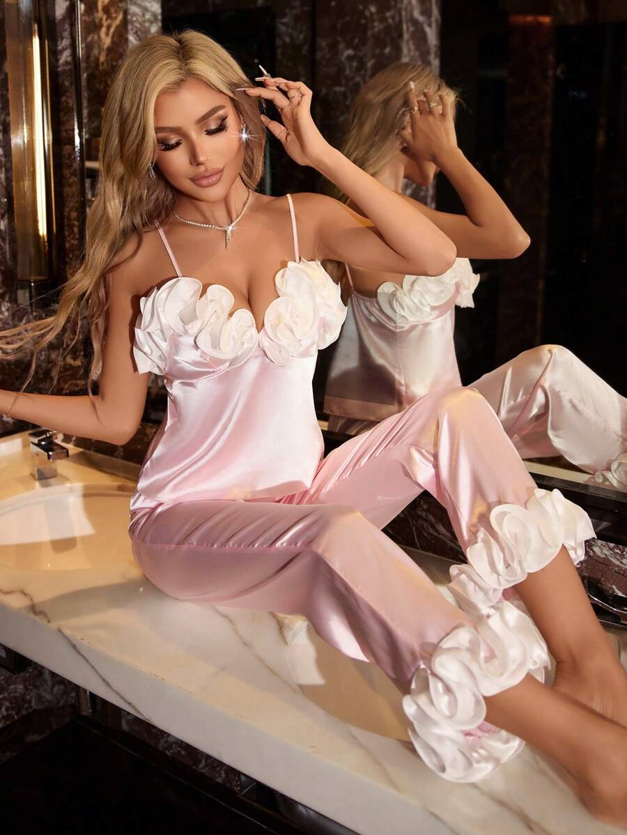 Set di Pigiama in Raso