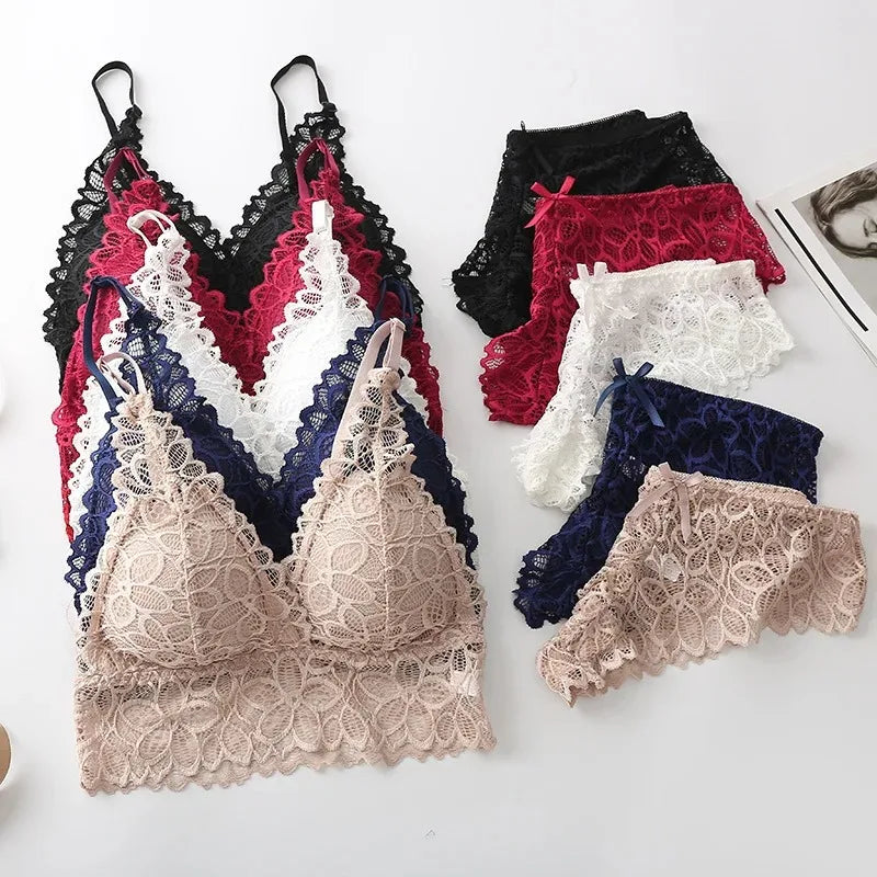 Intimo sexy in pizzo ricamato